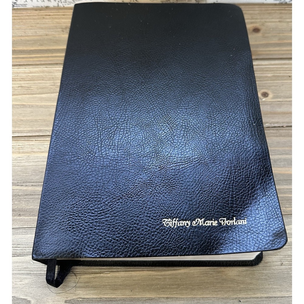 Tyndale Life Application Study Bible NLT Bonded Leather Black Good